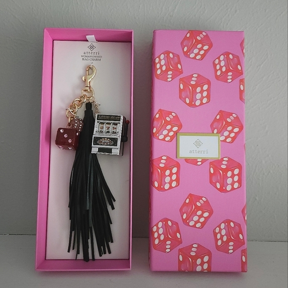 NWT Atterri Novelty Bag Charm/Keychain - Picture 2 of 2